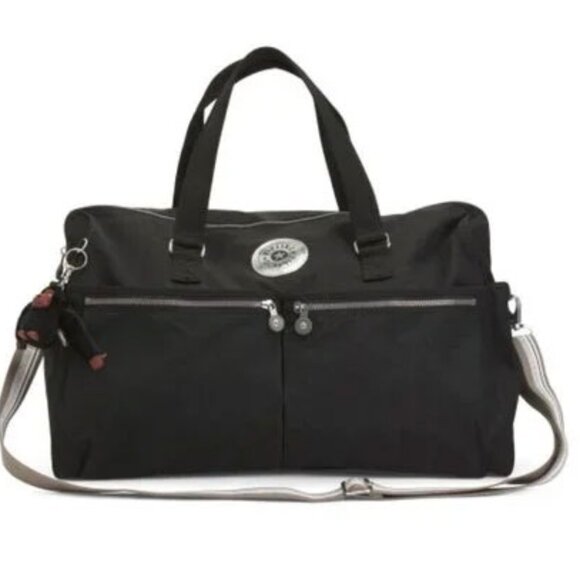 KIPLING Black Nylon Itska Duffel - Picture 1 of 2